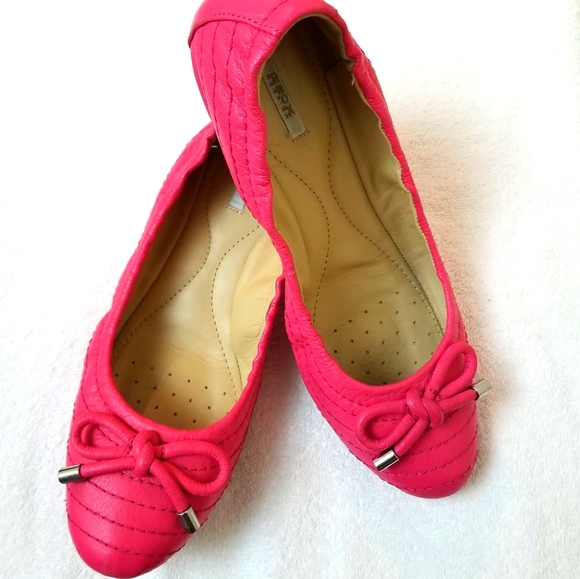 GEOX Respira Leather Flats - Picture 1 of 7